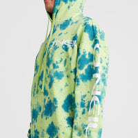 Oakes Hoodie | Green Tie Dye