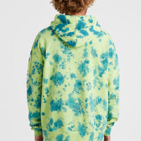 Oakes Hoodie | Green Tie Dye