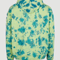 Oakes Hoodie | Green Tie Dye