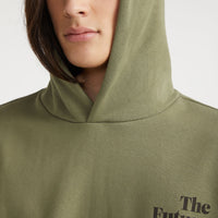 Future Surf Society Hoodie | Deep Lichen Green