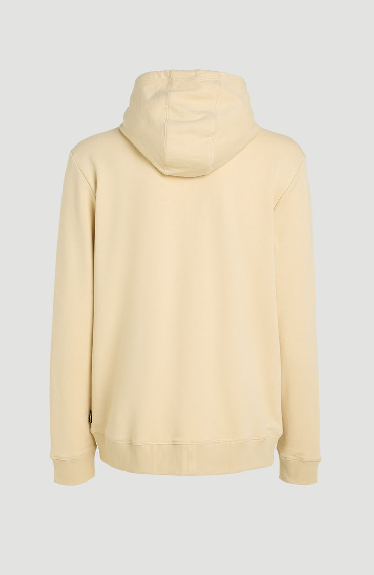 Small Logo Full-Zip Hoodie | Muslin