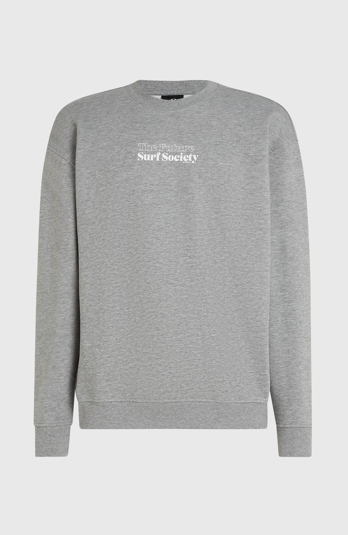 Future Surf Crew Sweatshirt | Silver Melee