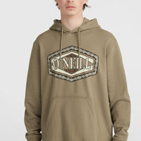 O'Neill Front Print Hoodie | Concrete