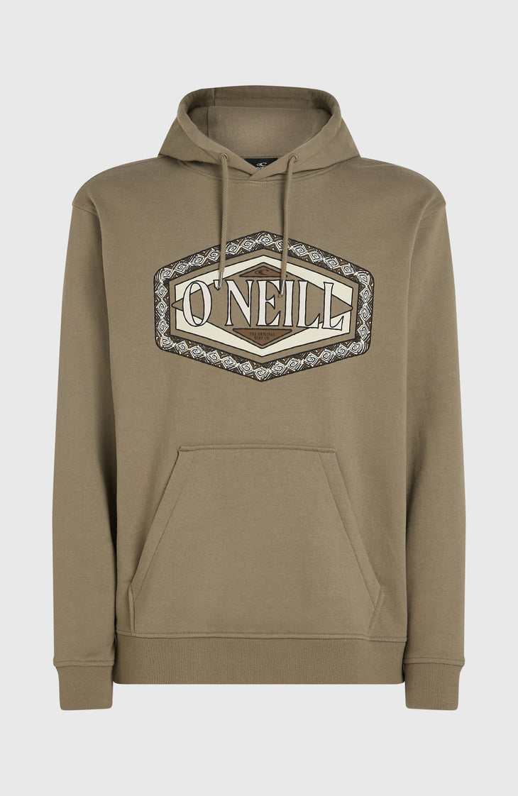 O'Neill Front Print Hoodie | Concrete