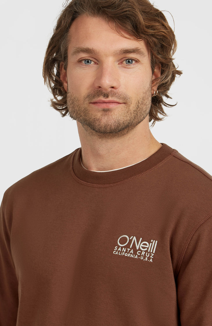 Original Cali Logo Crew Sweatshirt | Hazel Spice