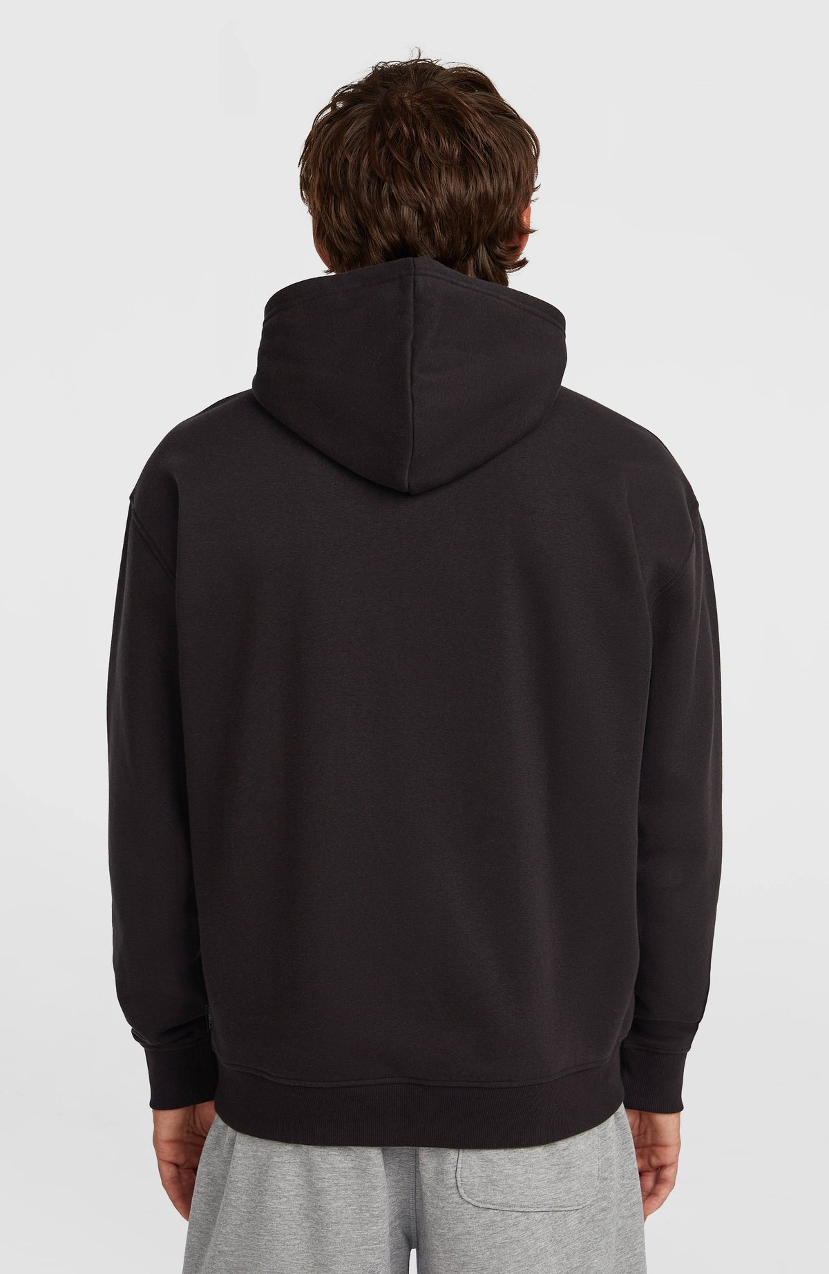 Essentials 90s Logo Hoodie | Black Out