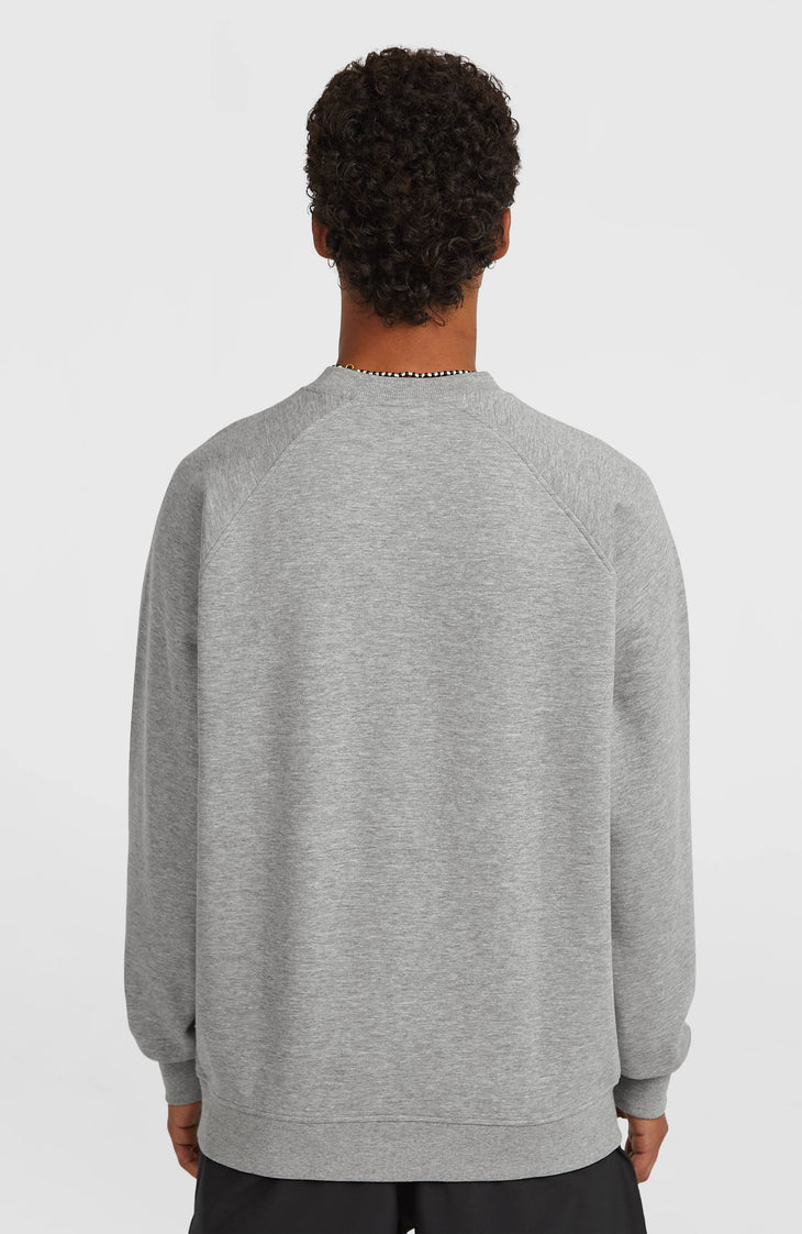 Essentials 90s Logo Crew Sweatshirt | Silver Melee