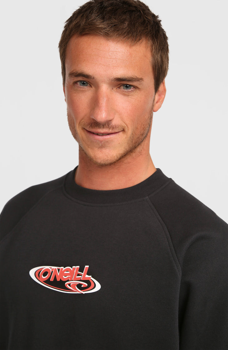 Essentials 90s Logo Crew Sweatshirt | Black Out