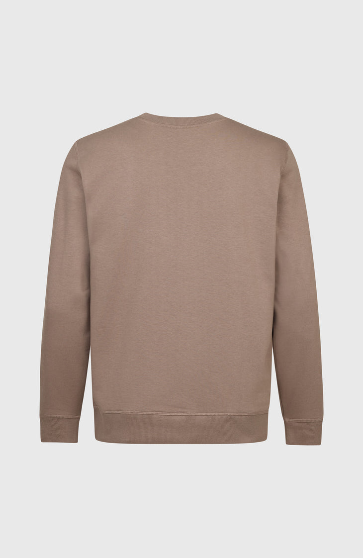 O'Riginals Chest Print Crew | Pure Cashmere