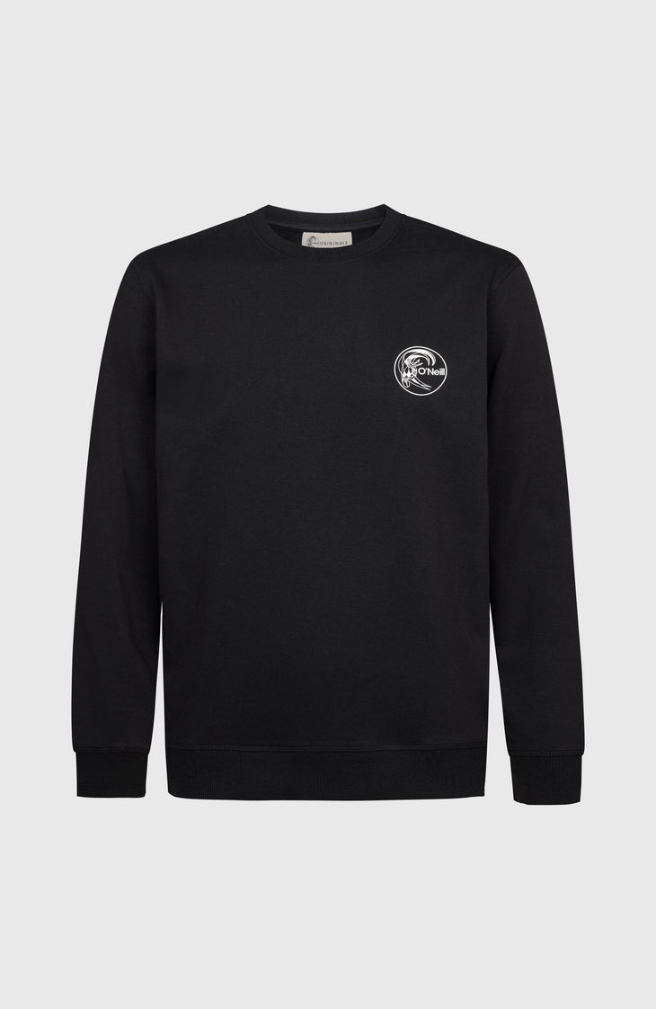 O'Riginals Chest Print Crew | Black Out