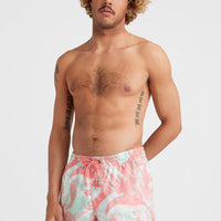 Cali Crazy 16'' Swim Shorts | Peach Crazy Jack