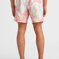 Cali Crazy 16'' Swim Shorts | Peach Crazy Jack