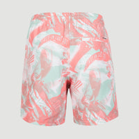 Cali Crazy 16'' Swim Shorts | Peach Crazy Jack