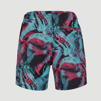 Cali Crazy 16'' Swim Shorts | Black Crazy Jack