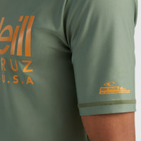 Cali Shortsleeve UPF 50+ Sun Shirt Skin | Deep Lichen Green