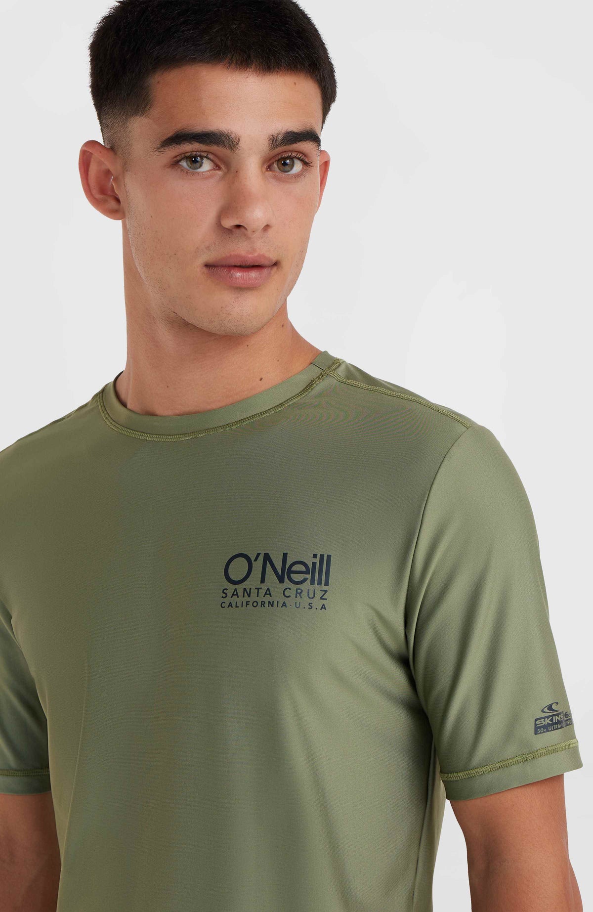 Essentials Cali Short Sleeve Skin | Deep Lichen Green