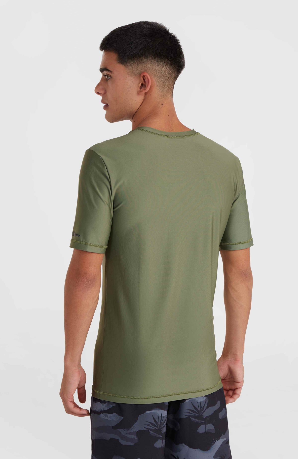 Essentials Cali Short Sleeve Skin | Deep Lichen Green