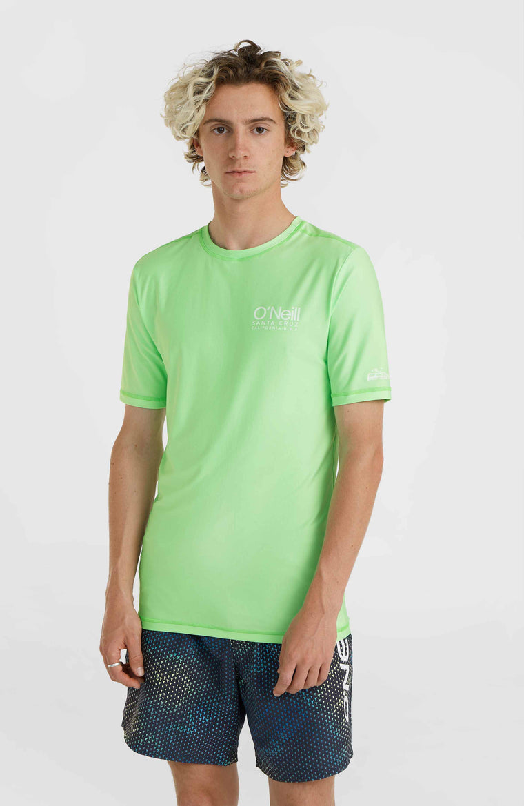 Essentials Cali Short Sleeve Skin | Neon Green