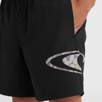 O'Riginals Cali Ocean 16'' Swim Shorts | Black Out