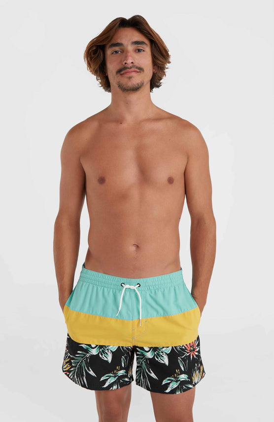 Mix and Match Cali Block 15'' Swim Shorts | Golden Haze