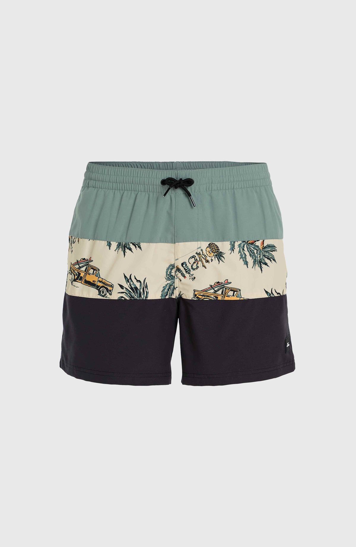 Mix and Match Cali Block 15'' Swim Shorts | Beige Venice Beach