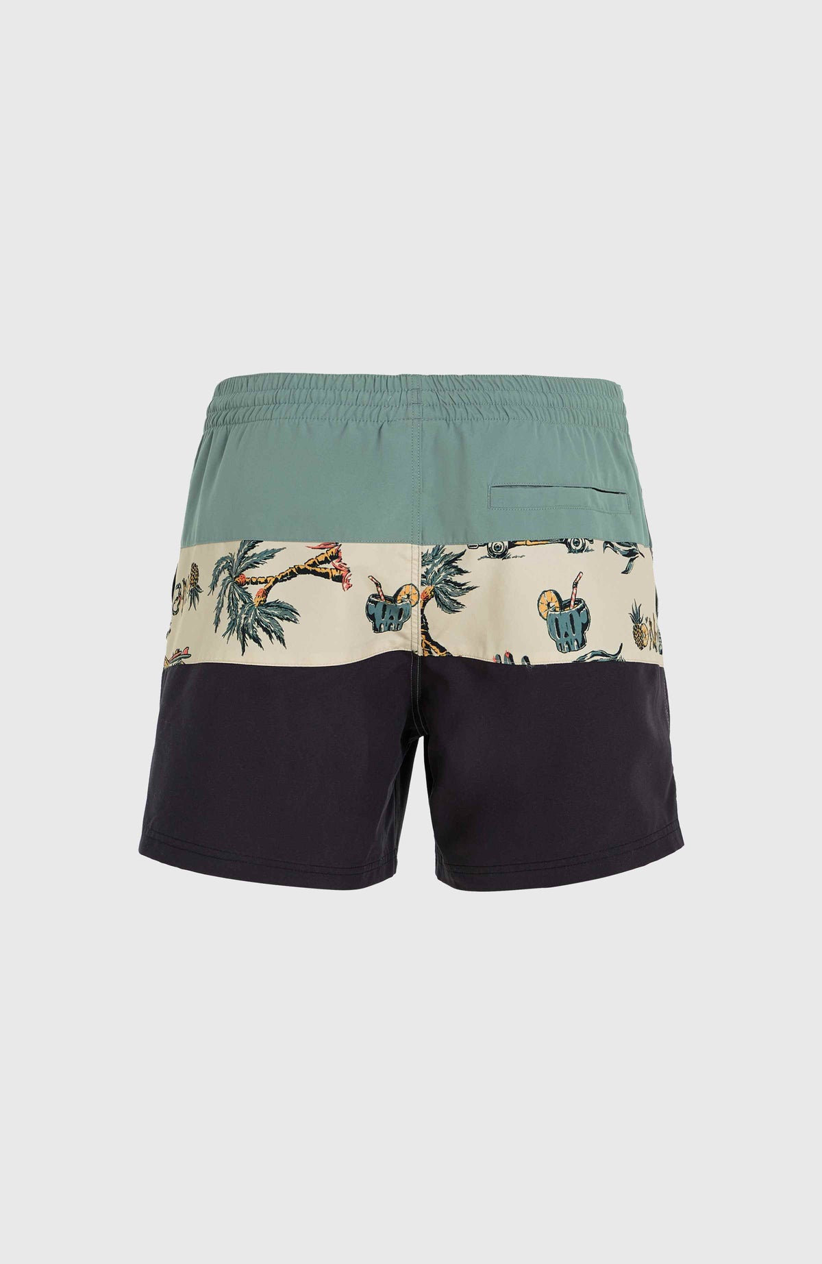 Mix and Match Cali Block 15'' Swim Shorts | Beige Venice Beach