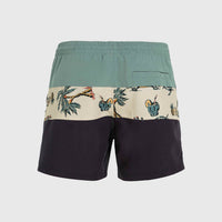 Mix and Match Cali Block 15'' Swim Shorts | Beige Venice Beach