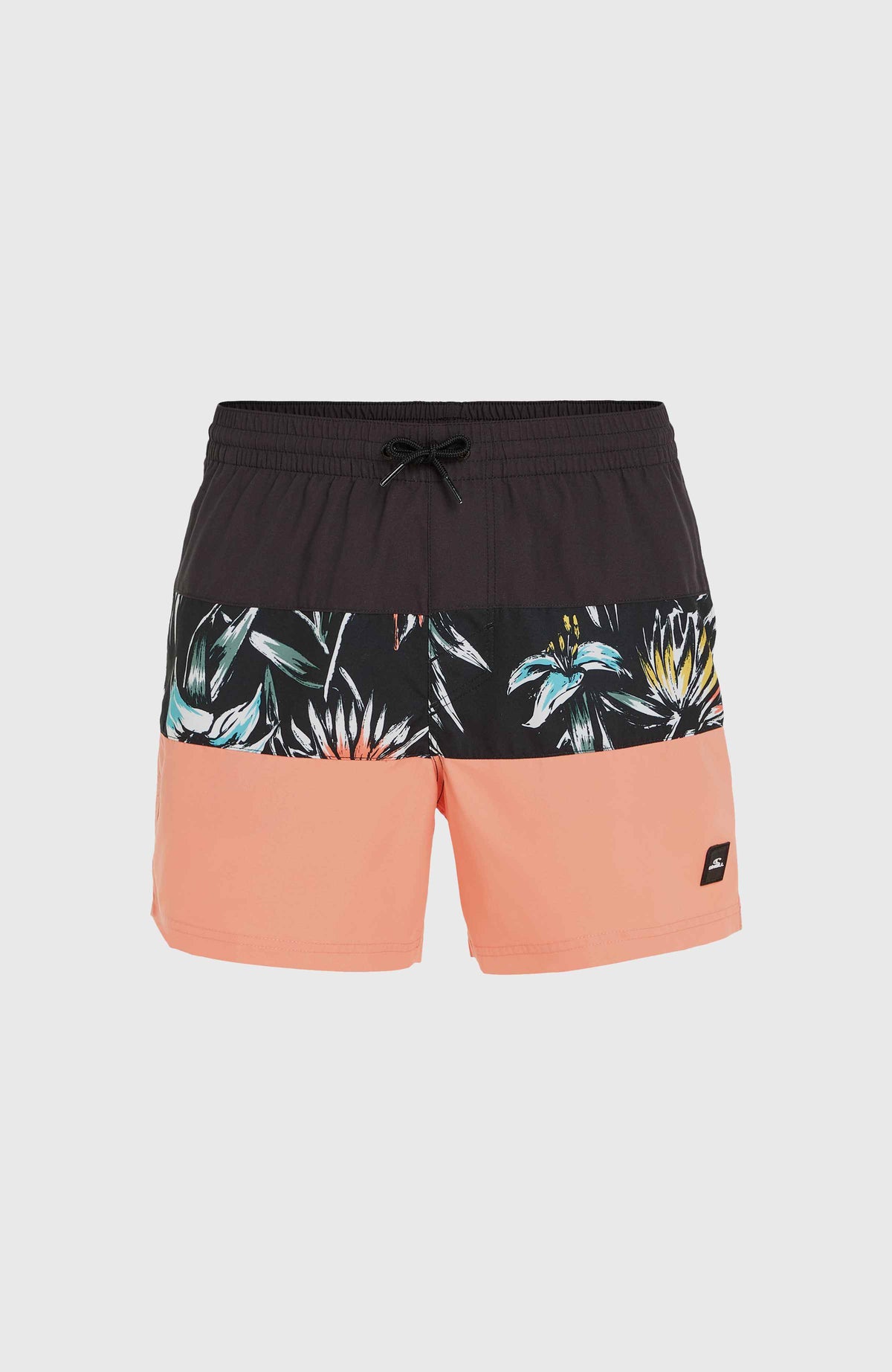 Mix and Match Cali Block 15'' Swim Shorts | Black Tropicana