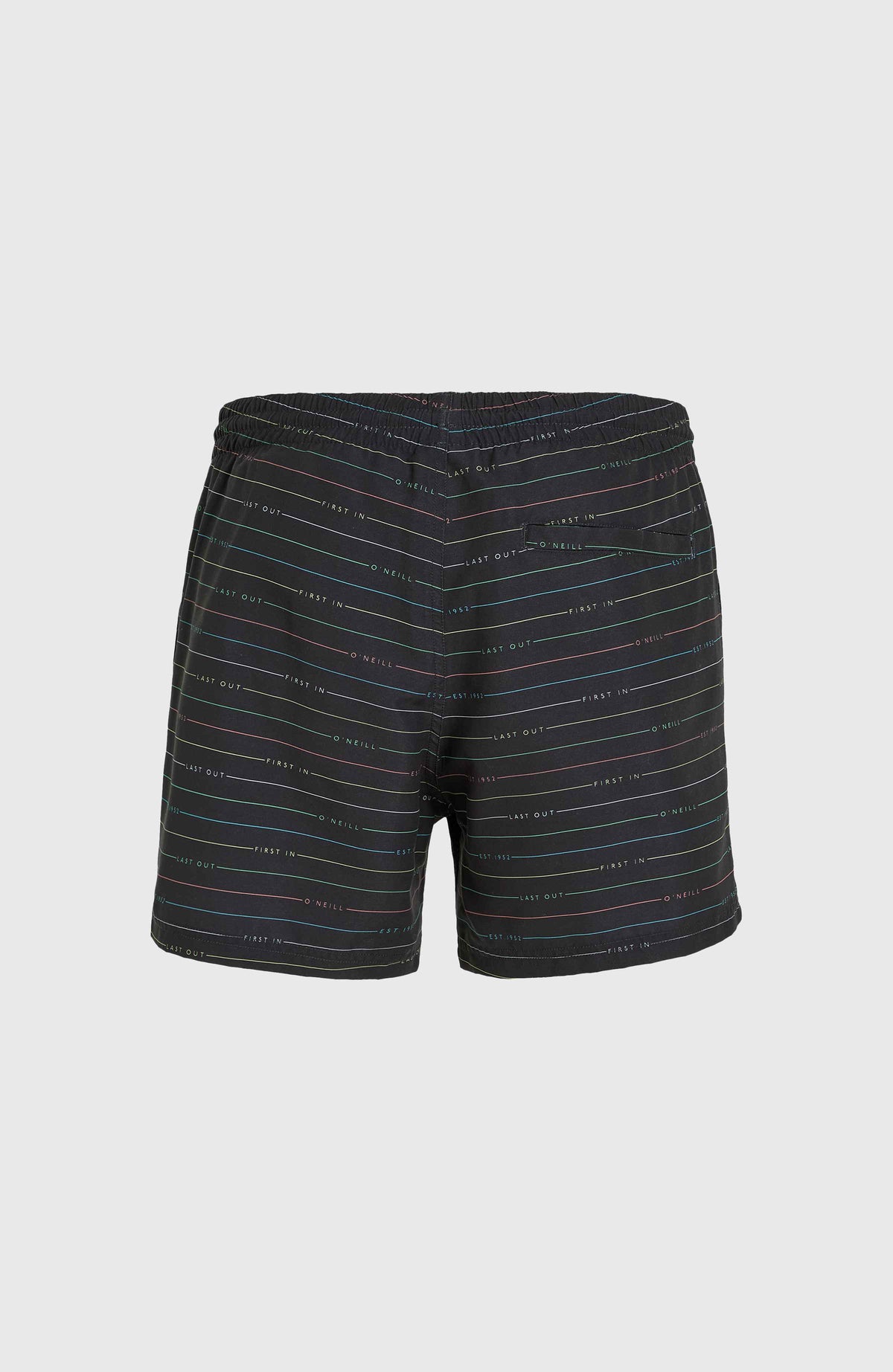 Jack O'Neill Cali First 15'' Swim Shorts | Black First Name Stripe