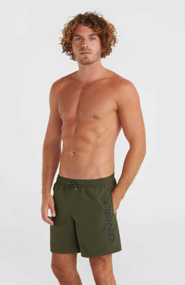 Cali 16'' Swim Shorts | Forest Night