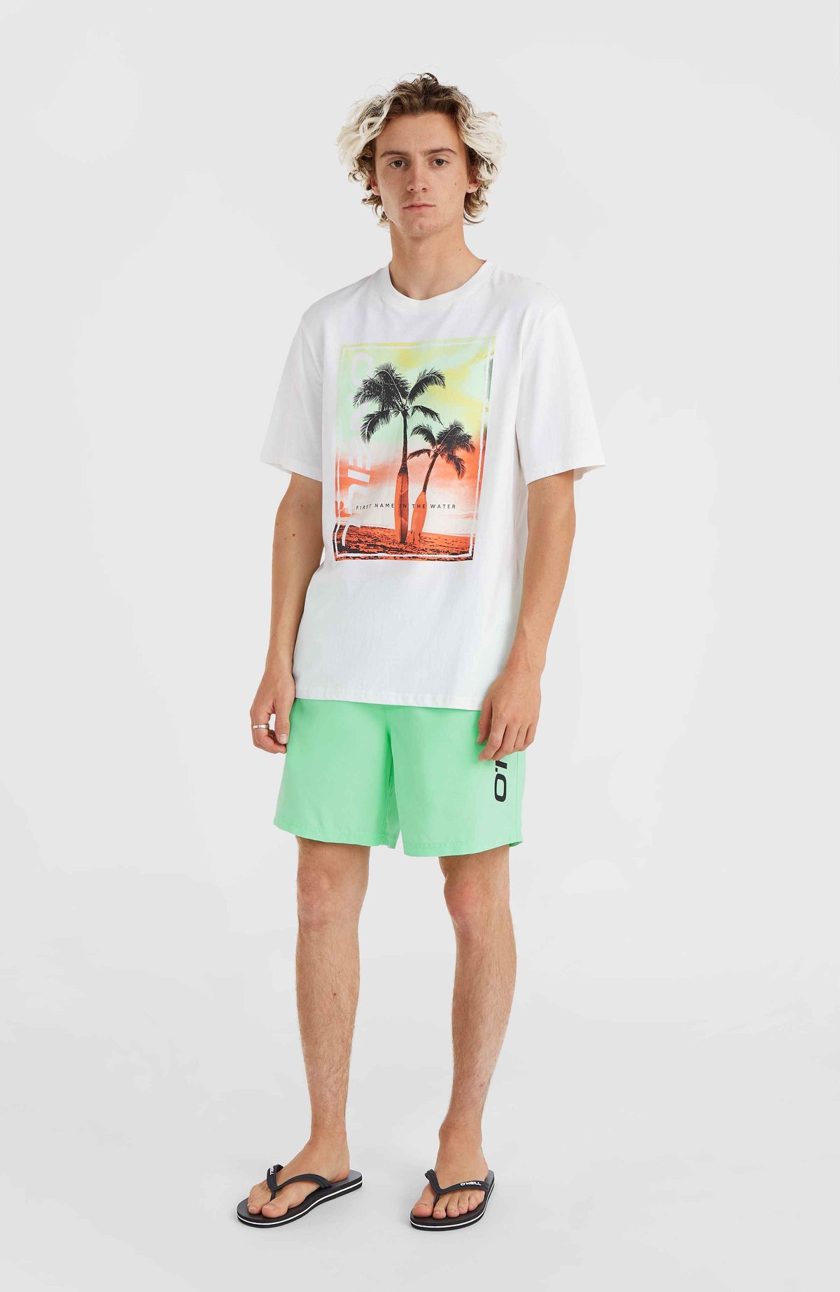 Cali 16'' Swim Shorts | Neon Green