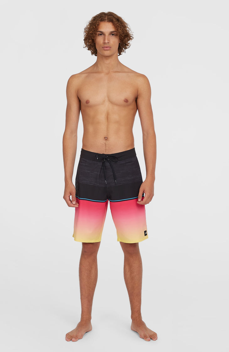Hyperfreak Heat Block 21'' Boardshorts | Fuchsia Heat Block