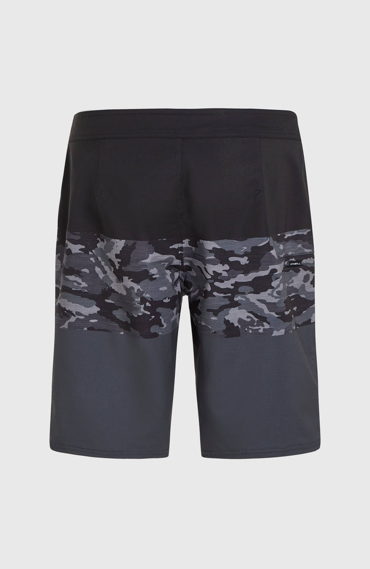 Hyperfreak Heat Block 21'' Boardshorts | Black Camo Heat Block