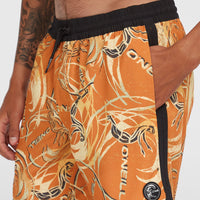 O'Riginals Scallop 16'' Swim Shorts | Orange Originals