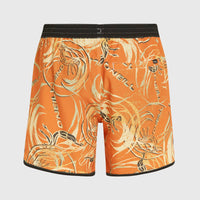 O'Riginals Scallop 16'' Swim Shorts | Orange Originals