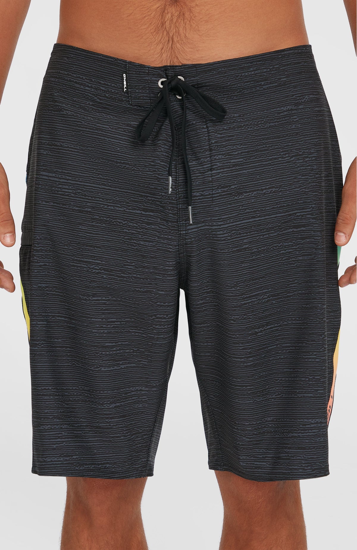 Superfreak 20'' Boardshorts | Black Multi Colour Panel