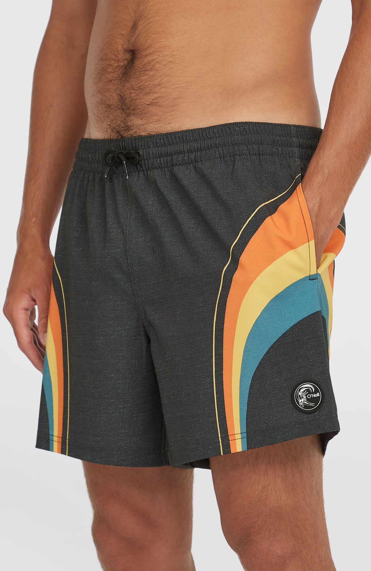 O'Riginals Longboard 15'' Swim Shorts | Black Originals Stripe