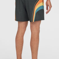 O'Riginals Longboard 15'' Swim Shorts | Black Original Stripe