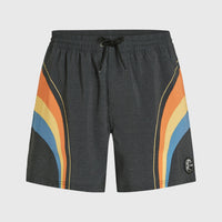 O'Riginals Longboard 15'' Swim Shorts | Black Original Stripe