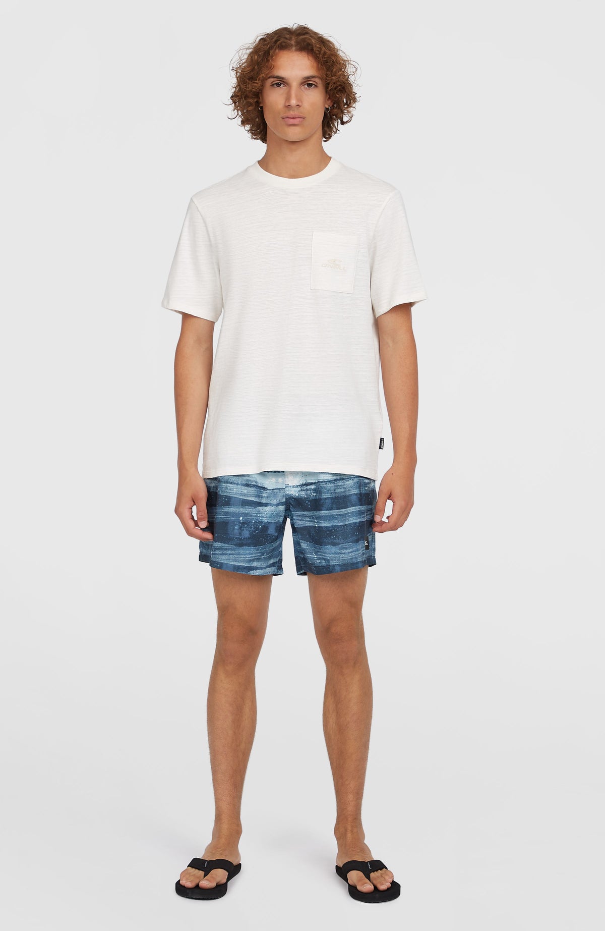 Cali Gradient 15'' Swim Shorts | Blue Melted Texture