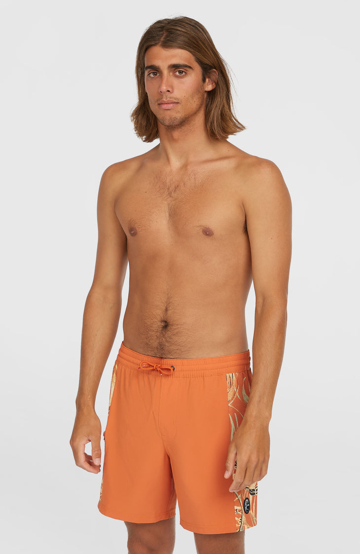 O'Riginals Side Panel 16'' Swim Shorts | Orange Originals