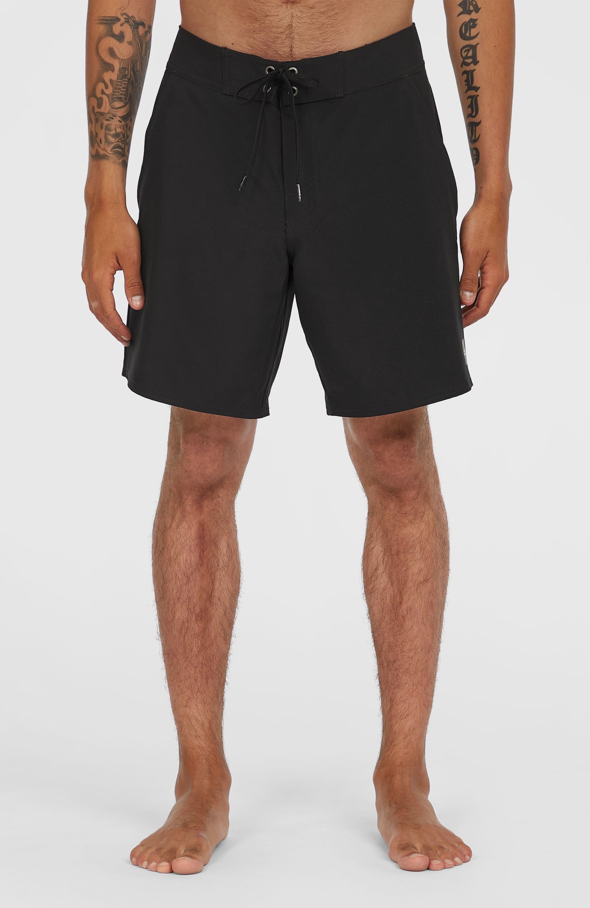 Solid 17'' Boardshorts | Black Out