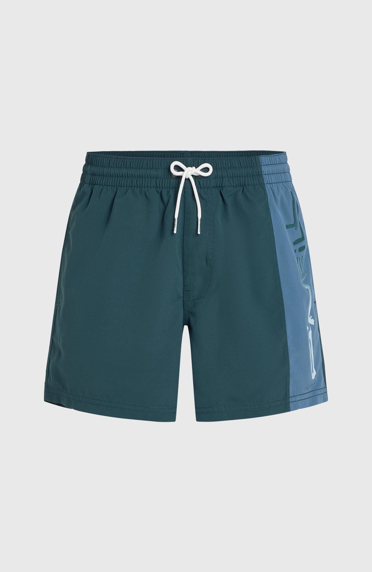 Retro 14'' Swim Shorts | Alma Steel Colour Block