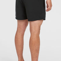 Retro 14'' Swim Shorts | Black Out Colour Block