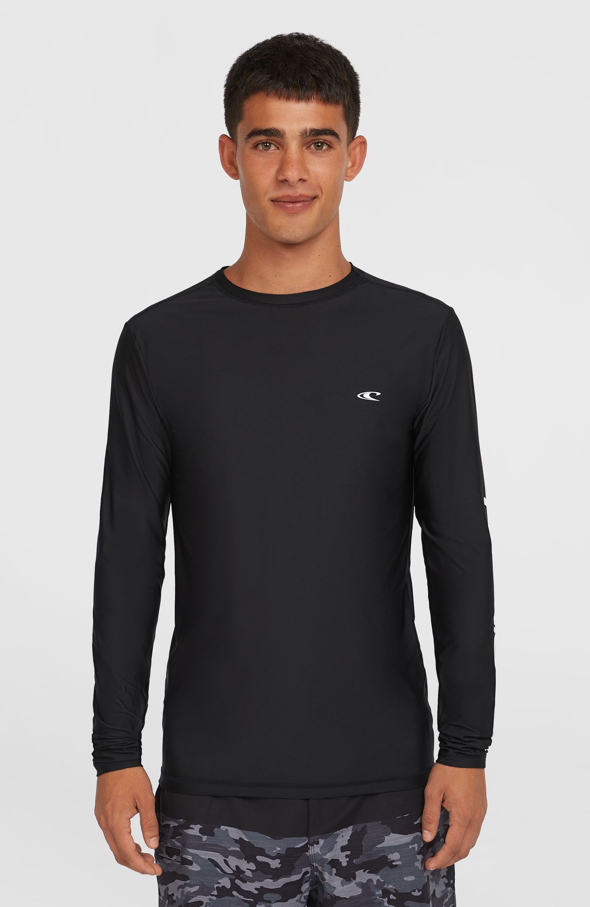Essentials Long Sleeve Skin | Black Out