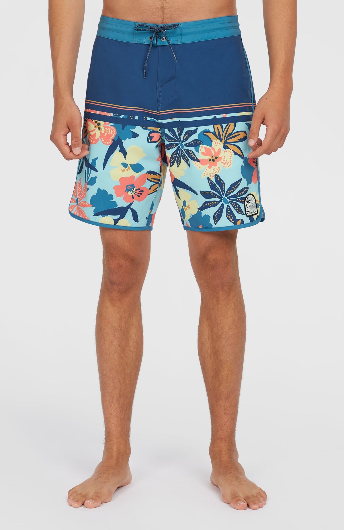 Cruzer Scallop 18'' Boardshorts | Indigo Scallop
