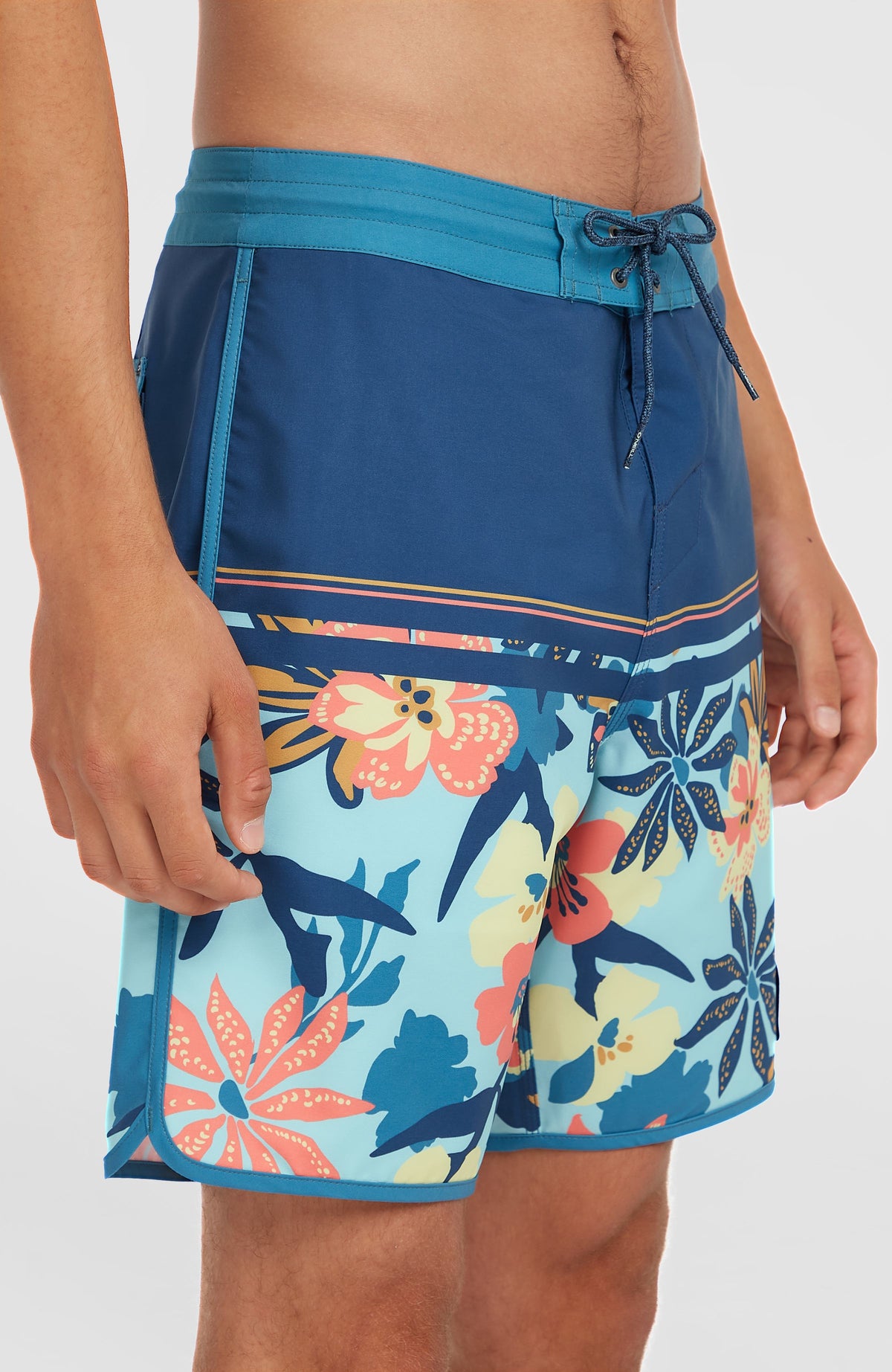 Cruzer Scallop 18'' Boardshorts | Indigo Scallop