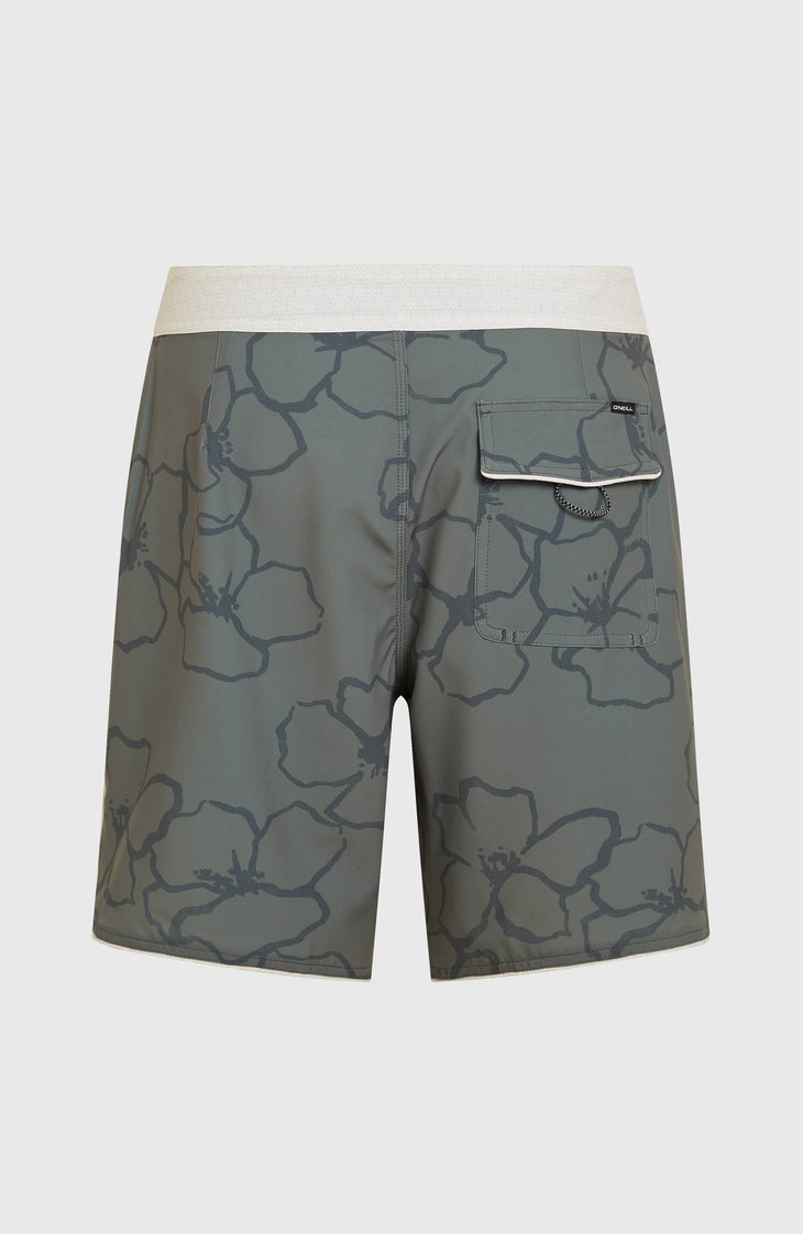Hyperfreak Mysto Scallop 19'' Boardshorts | Mulled Basil Mysto Scallop