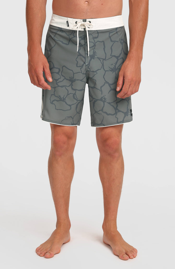 Hyperfreak Mysto Scallop 19'' Boardshorts | Mulled Basil Mysto Scallop