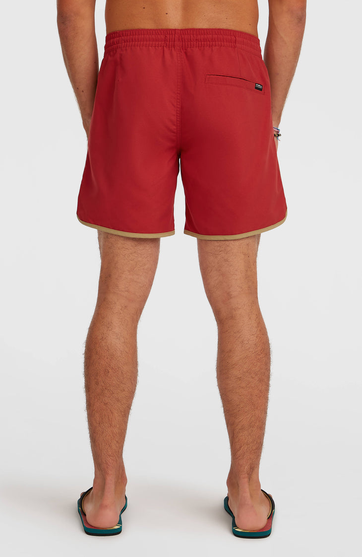 O'Riginals Scallop 16'' Swimshorts | Midnight Poppy